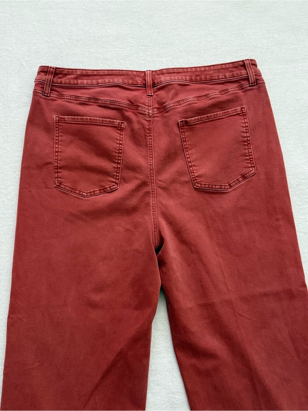 Chico’s High Rise Straight Leg Ankle Jeans Women’s Size 20 Cotton Stretch Denim - Picture 4 of 8